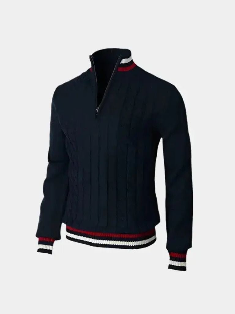 Zip Neck Jumper