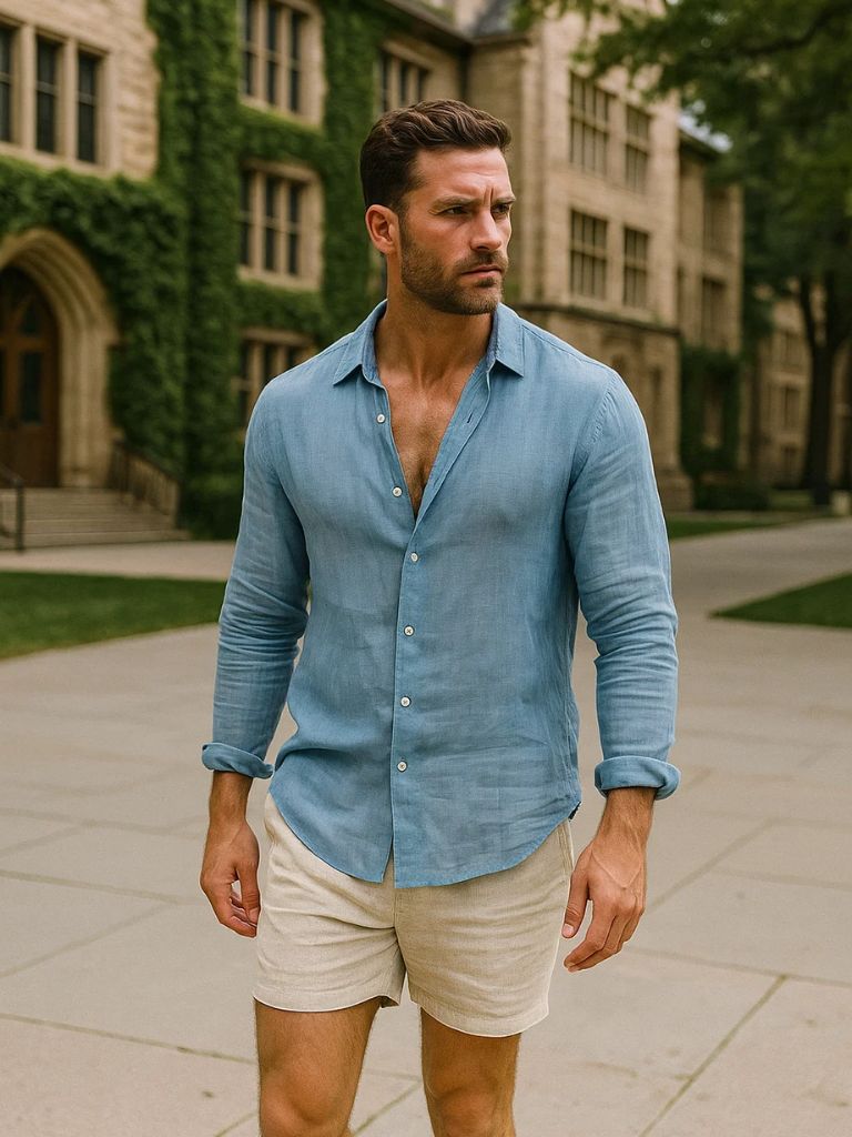 [SPECIAL SET] Summer Linen Shirt Reverie