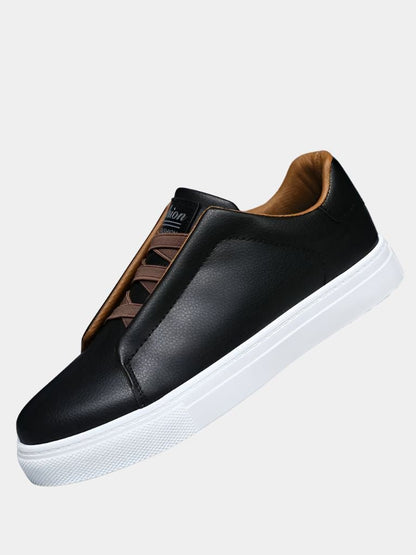 Niezbędne Nowoczesne Skórzane Sneakersy