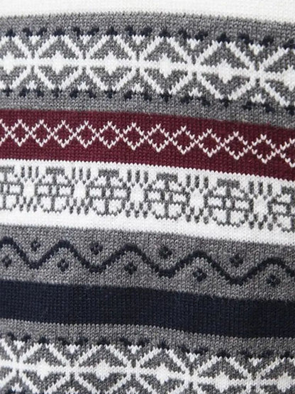 Sweter z półzamkiem