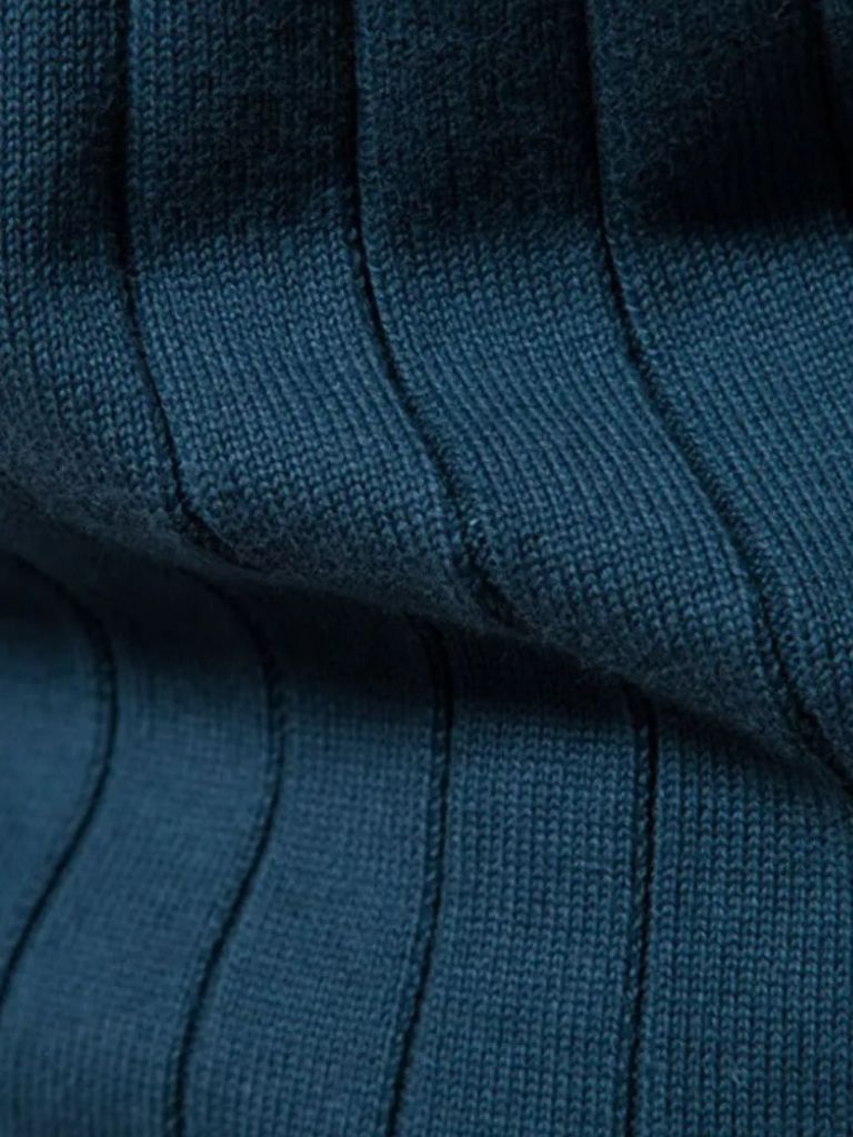 Sweter Kardigan z Dzianiny z Zamkiem