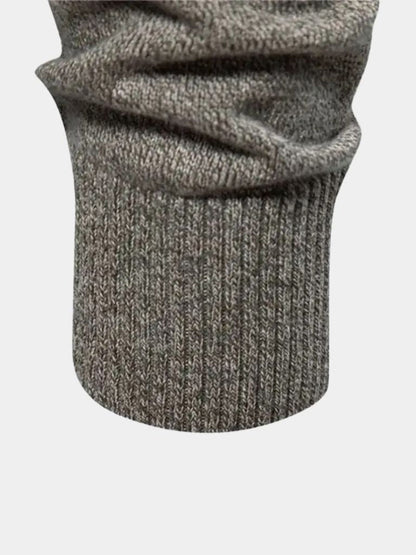 Sweter z Długim Stojącym Kołnierzem z Bawełny