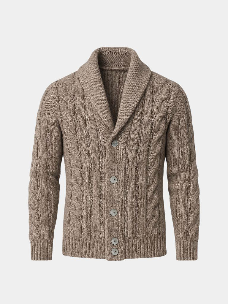 Męski Sweter Kardigan