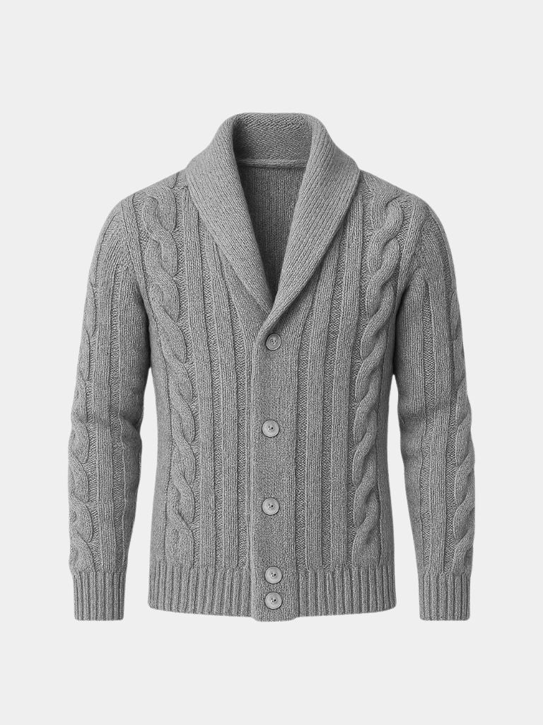 Męski Sweter Kardigan