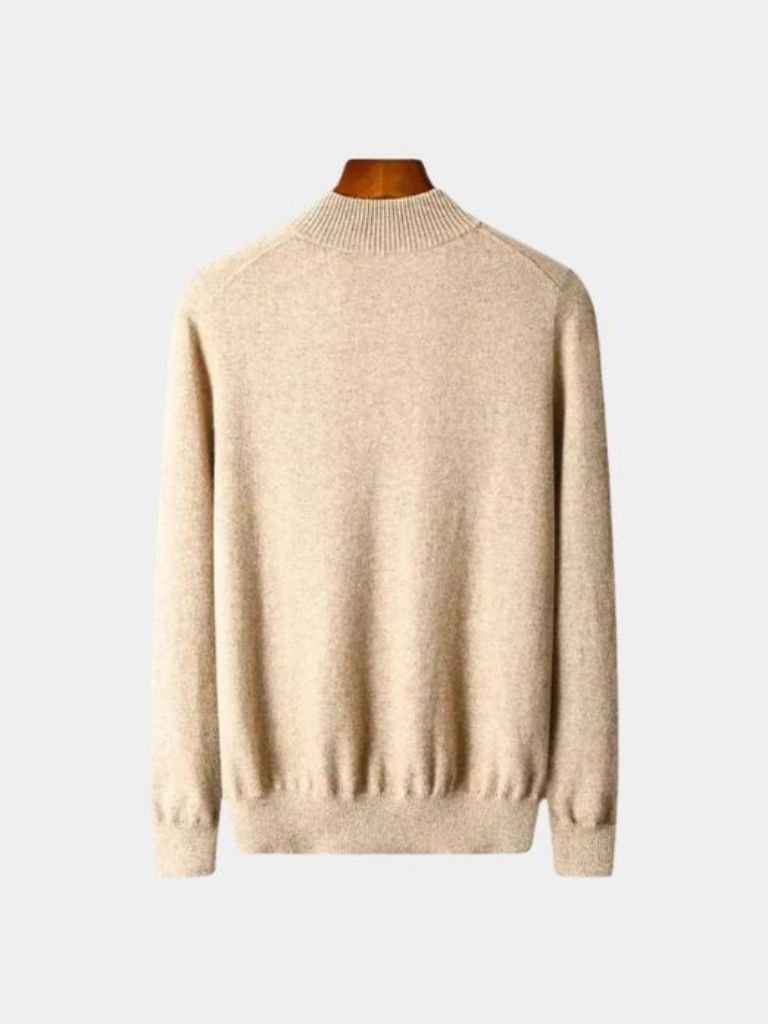 Sweter Merino z Półzamkiem