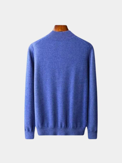 Sweter Merino z Półzamkiem
