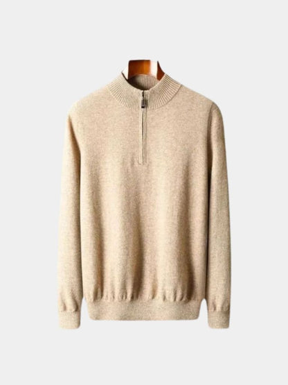 Sweter Merino z Półzamkiem