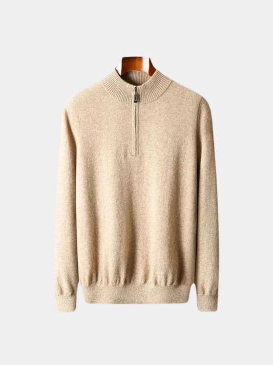 Sweter Merino z Półzamkiem