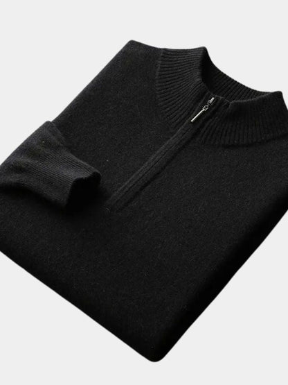Sweter Merino z Półzamkiem