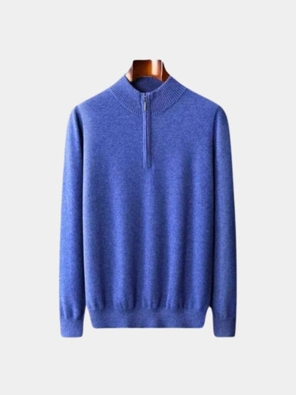 Sweter Merino z Półzamkiem