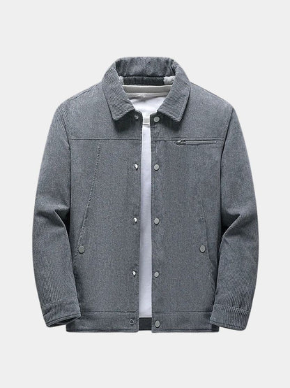 Minimalistyczna Kurtka Corduroy Sherpa