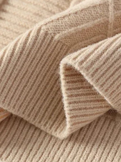 Minimalistyczny Sweter Teksturowany