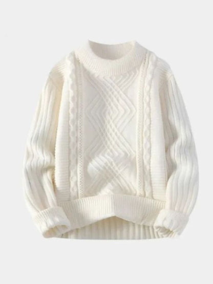 Minimalistyczny Sweter Teksturowany