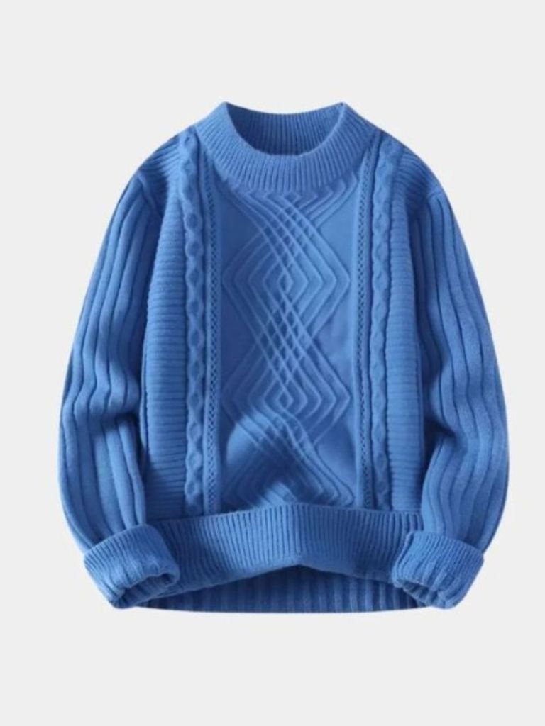 Minimalistyczny Sweter Teksturowany