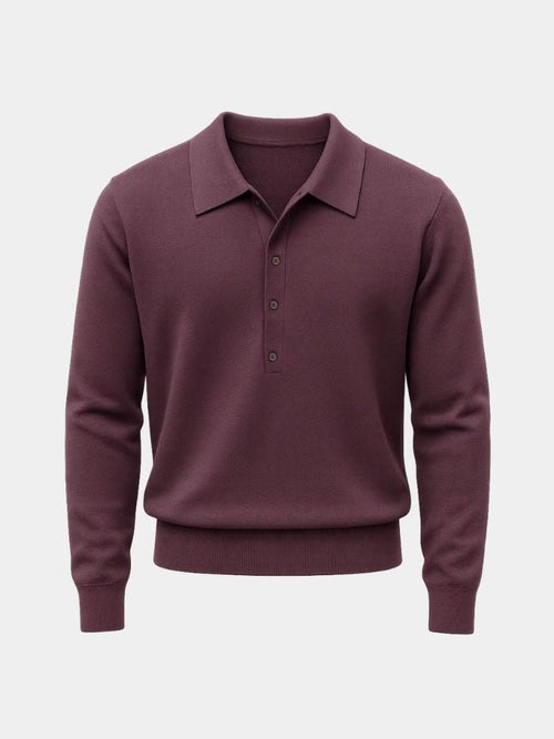 Sweter Polo Old Money Knit