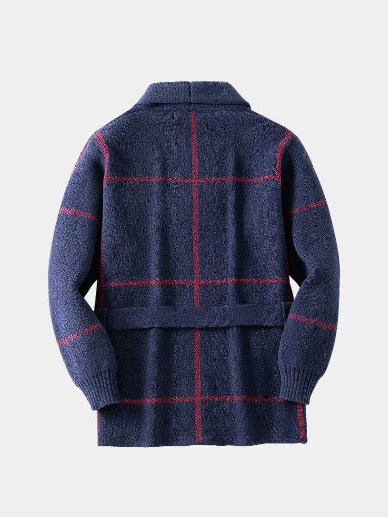 Sweter Płaszcz z Paskiem Rzym