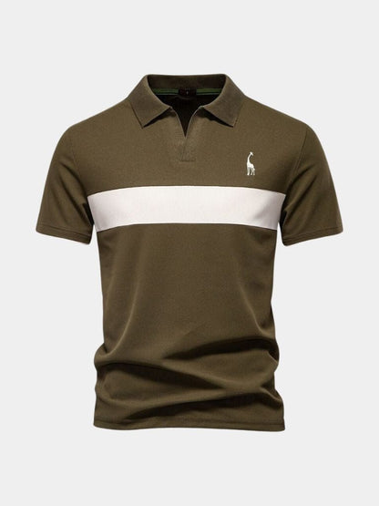 Polo w paski Savanna
