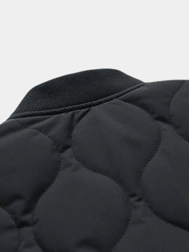 Kurtka Bomber Padded z Rękawami Sherpa