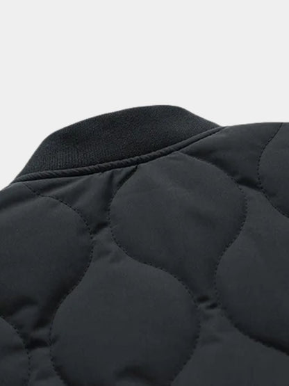 Kurtka Bomber Padded z Rękawami Sherpa