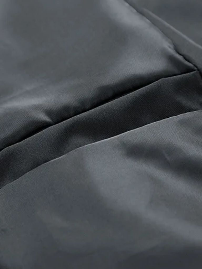 Kurtka Bomber Padded z Rękawami Sherpa