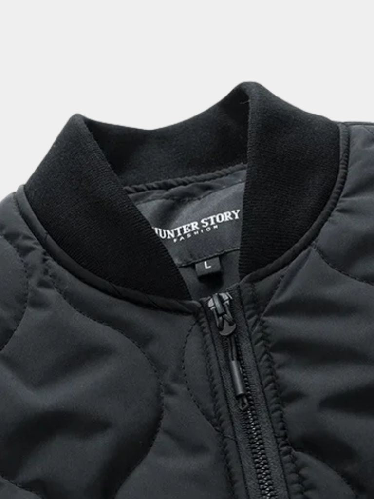 Kurtka Bomber Padded z Rękawami Sherpa