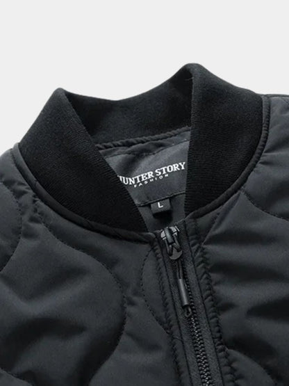 Kurtka Bomber Padded z Rękawami Sherpa