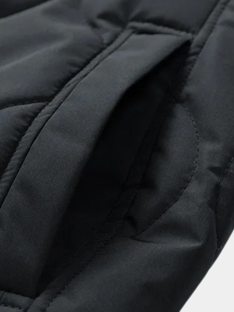 Kurtka Bomber Padded z Rękawami Sherpa