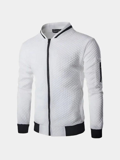 Teksturowana Casual Bomberka