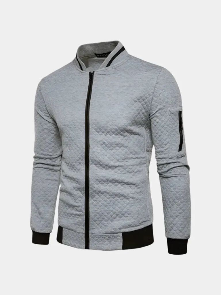 Teksturowana Casual Bomberka