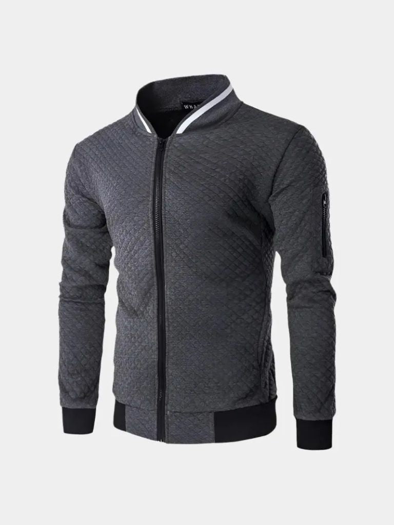 Teksturowana Casual Bomberka