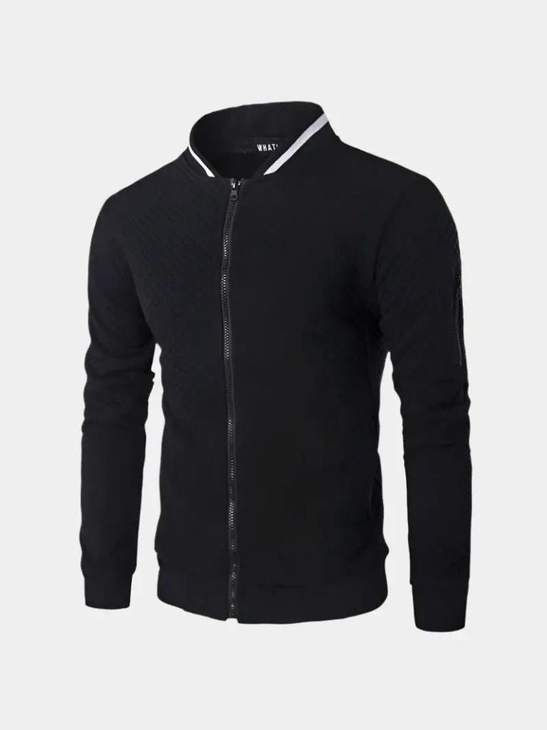 Teksturowana Casual Bomberka