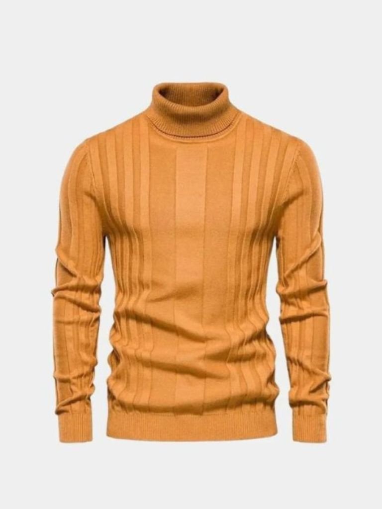Sweter z golfem