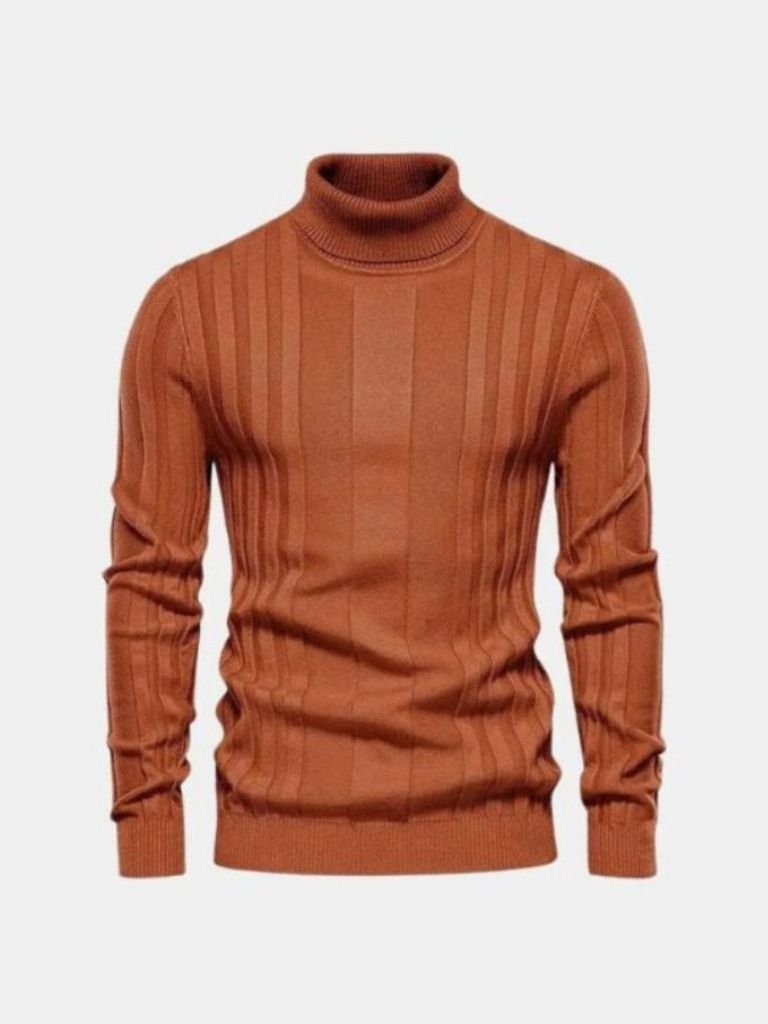 Sweter z golfem