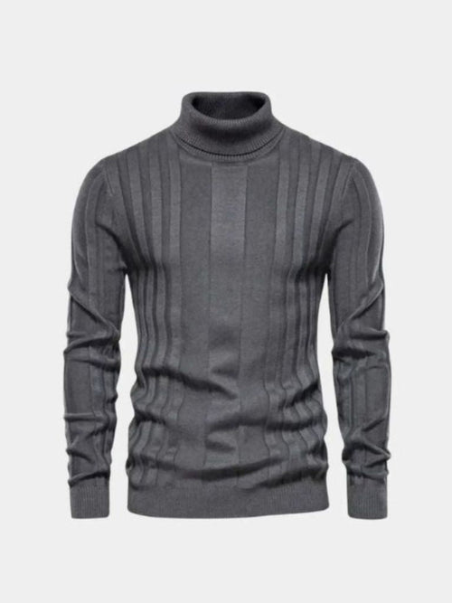 Sweter z golfem