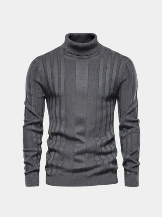 Sweter z golfem
