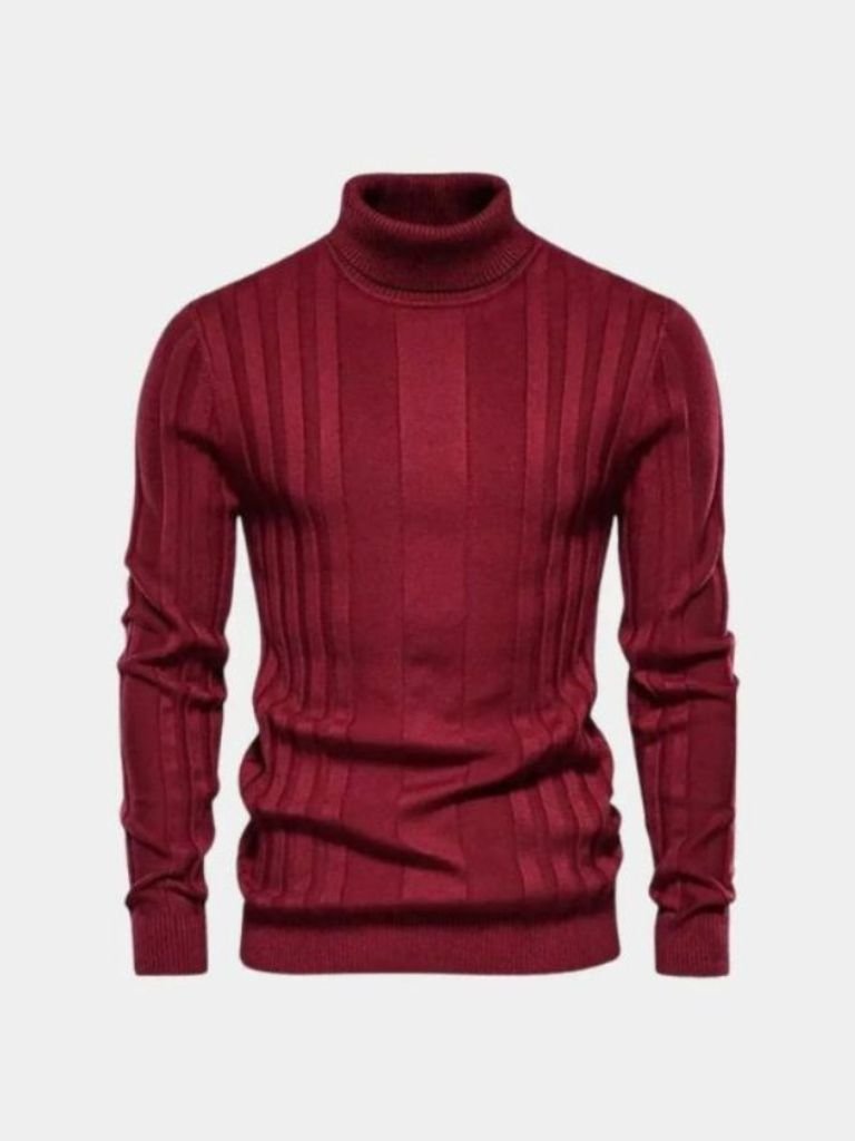 Sweter z golfem